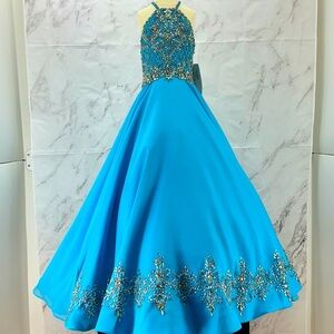 Rachel Allan Perfect Angels‎ Ocean Blue Girls 6 NWT